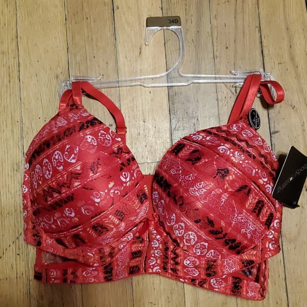 NWT Body frosting bra super sexy lace size 34 D